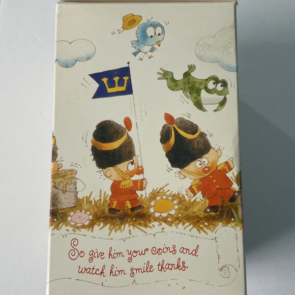 Vintage Avon Humpty Dumpty Hand Painted Bank 1982 New In Box - Picture 7 of 10